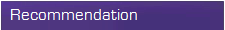 Recommendation